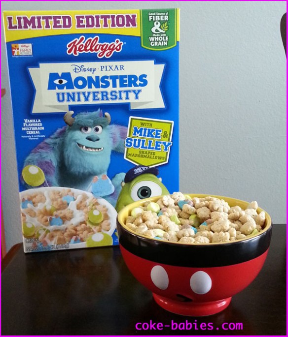 Cereal Review: Monsters University | Diet Coke-Babies