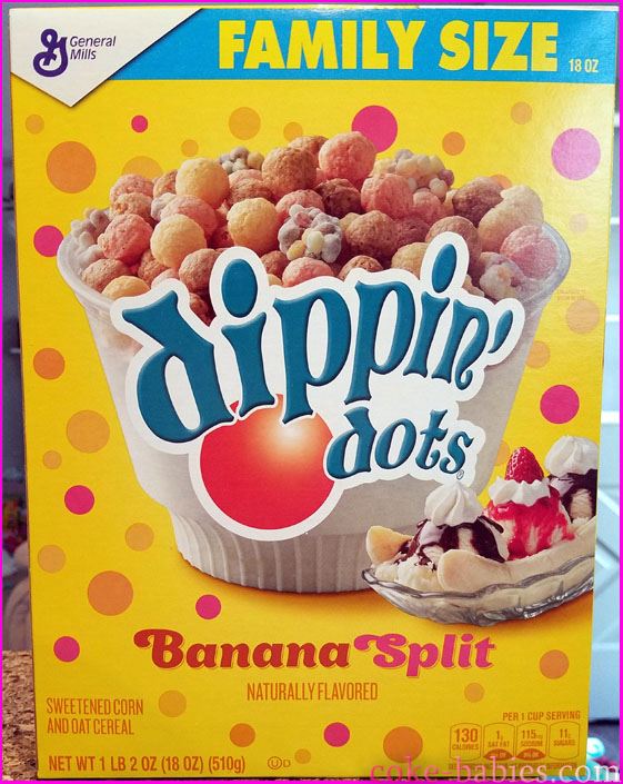 Cereal Review : Dippin’ Dots Cereal | Diet Coke-Babies